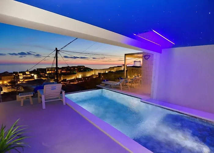 D' Republic - Infinity Pool & Old Town Views Dubrovník